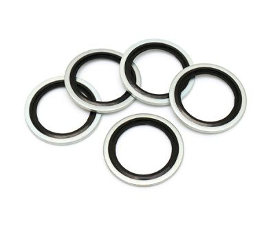 軸承橡膠機(jī)械液壓密封墊組合墊圈法國工制螺紋ISO R261 BS3643